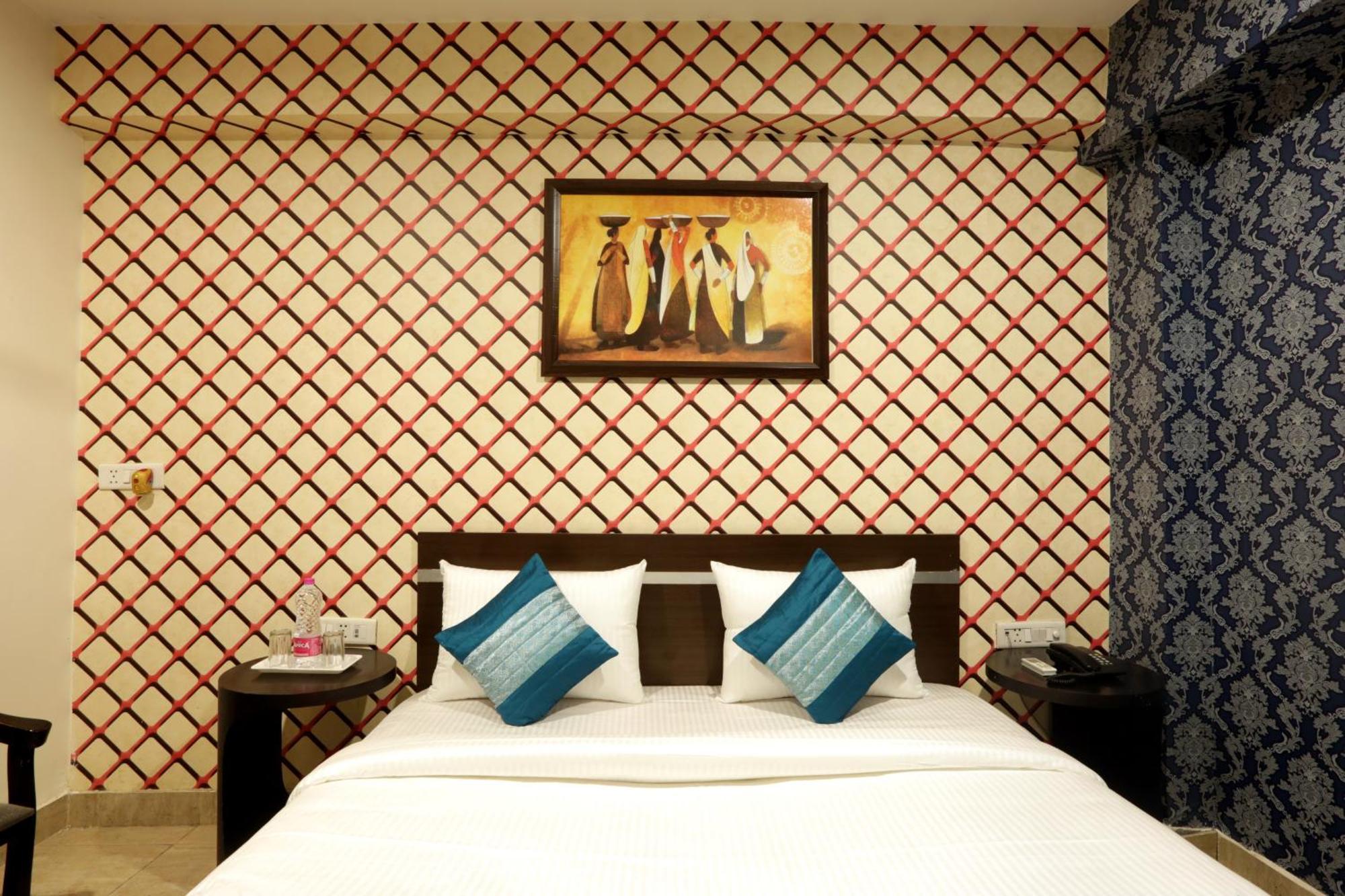 Airport Hotel Mayank Residency Nuova Delhi Esterno foto