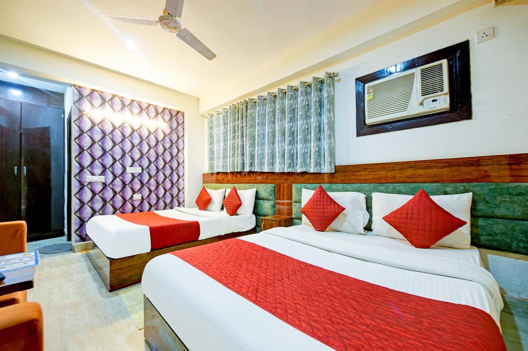 Airport Hotel Mayank Residency Nuova Delhi Esterno foto